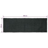 Tepih za područje Tamnosiva 80 x 250 cm Juta - 80 x 250 cm Tamnosiva | shoptok.hr