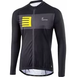 Klimatex ROBLI Muški biciklistički dres, crna, veličina