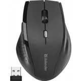 MOUSE ACCURA MM-295 RF BLACK OPTICAL 1600DPI 6P