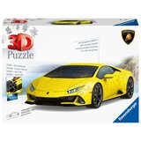 Ravensburger 3D puzzle (slagalice) - Lamborghini, zute boje cene