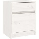  Noćni ormarići 2 kom bijeli 40 x 31 x 50 cm od masivne borovine | Eponuda.ba