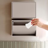 ReCollector Svijetlo siva zidna kanta za smeće od reciklirane plastike Mini Box – | shoptok.hr