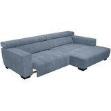 Hom`in KOTNA SEDEŽNA GARNITURA, tkanina modra | Shoptok.si