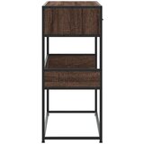 vidaXL Konzolni stol boja hrasta 90x35x80 cm konstruirano drvo | shoptok.hr
