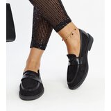 Gemre Black suede loafers Floretta | Shoptok.si