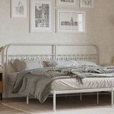 The Living Store Kovinsko vzglavje belo 193 cm - Vzglavje, (21660026) | Shoptok.si