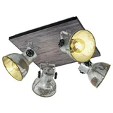 Eglo barnstaple Stropna spot svjetiljka (160 W, Crne boje, E27)