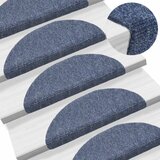 vidaXL Samolepilne preproge za stopnice 10 kosov modre 56x17x3 cm | Shoptok.si