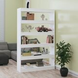 The Living Store Knjižna omara/pregrada bela 100x30x166 cm - Knjižna Omara, (21431394) Cene