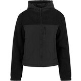 Urban Classics Women's jacket Sherpa Crinkle Nylon Mix black/black | Shoptok.si