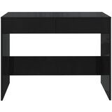  Radni stol crni 101 x 50 x 76,5 cm od konstruiranog drva | Shoptok.si