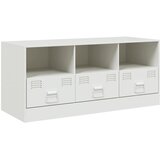 TV ormarić bijeli 99 x 39 x 44 cm čelični | Eponuda.com