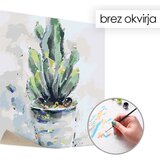  Slikanje po številkah KAKTUS - Level Starter (set za slikanje) | Shoptok.si