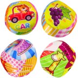  Set šarenih i edukativnih loptica Zvečka - 4u1 | Shoptok.si