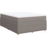 Maison Chic Box spring postelja - Vzmetna postelja z vzmetnico taupe 140x200 cm blago SL24379, (21879838) | Shoptok.si