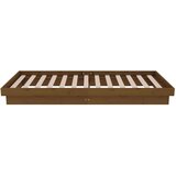  Posteljni okvir medeno rjav iz trdnega lesa 75x190 cm 2FT6, (20646858) | Shoptok.si