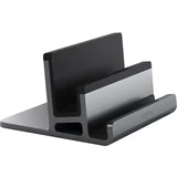 Namizno stojalo z dvema režama za MacBook, iPad, iPhone, - sivo, (20955836)
