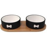 Plaček Pet Products Keramički set posuda s postoljem za pse ø 13 cm Dog Fantasy – Cijene