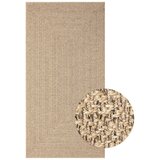 vidaXL Tepih ZIZUR 80 x 150 cm s izgledom jute unutarnji i vanjski Cijene