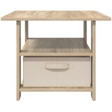  Kava Stol Sonoma hrast 77 x 55 x 42 cm Konstruirano drvo | shoptok.hr