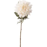Okrasna umetna roža zasnežna dalija 73cm / plastika, (5000267502)