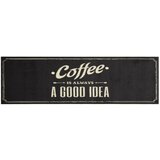 Maison Chic Kuhinjska Preproga, Rug pralna napis coffee 45x150 cm žamet, (22121942) | Shoptok.si