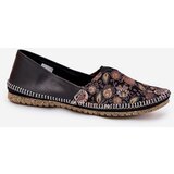 Maciejka Leather Patterned Ballet Flats | Shoptok.si