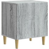 vidaXL Noćni ormar Siva sonoma 43 x 34 5 x 50 cm Konstruirano drvo - Siva sonoma 1 | shoptok.hr