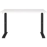 Germania Pisalna miza z nastavljivo višino z belo mizno ploščo 80x120 cm Downey – | Shoptok.si