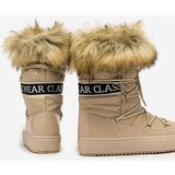 Resti Light brown slip-on boots a'la snow boots for women Gomllo | ePonuda.com