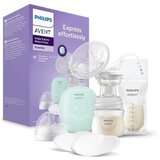 Avent ELEKTRICNA PUMPICA ZA IZMAZANJE - ESSENTIAL (5 x KESICE ZA ODLAGANJE MLEKA 4 x TUFERI) (SCD32320) | Eponuda.com