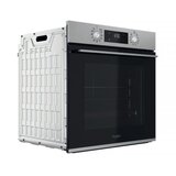 Whirlpool OMSK58RU1SX Vgradna pečica, A+ energijski razred, 71L, hidrolitsko čiščenje, črna/nerjaveče jeklo OMK58HU1X | Shoptok.si