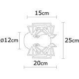 Opviq lights Crna zidna lampa Nemrut – | shoptok.hr