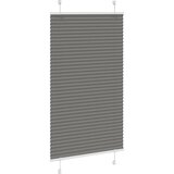  Plisirana roleta antracit 70x100 cm širina tkanine 69,4 cm | shoptok.hr