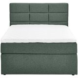 CARRYHOME POSTELJA BOXSPRING 120 cm x 200 cm , tekstil temno zelena | Shoptok.si