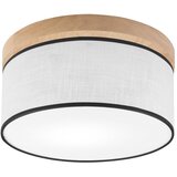 Brilagi - LED plafonjera BELLADONNA 1xE27/15W/230V Ø 30 cm bela/hrast | Eponuda.com