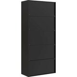 vidaXL Ormarić za spise crni 90 x 40 x 240 cm čelični | shoptok.hr