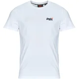 Essential Contrast Emb Tee Bijela