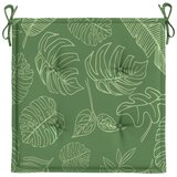  Jastuci za stolice 2 kom s uzorkom lišća 50x50x3 cm od tkanine | shoptok.hr