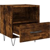  Noćni ormarić boja hrasta 40x35x47,5 cm od konstruiranog drva | shoptok.hr