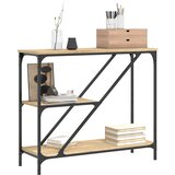  Konzolni stol boja hrasta sonome 88,5x30x75cm konstruirano drvo | shoptok.hr
