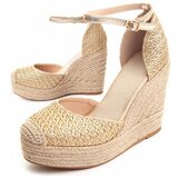 Leindia Espadrile 87292 Pozlačena | Shoptok.si