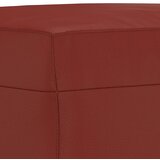  Klupa crvena boja vina 70 x 35 x 41 cm od umjetne kože | shoptok.hr