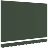  Zamjensko platno za tendu Tamnozelena 3,5 x 2,5 m Poliester | shoptok.hr