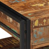  Višebojni stolić za kavu 90x50x38 cm puno drvo obrađeno | shoptok.hr