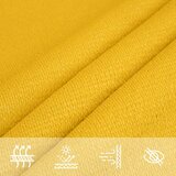 vidaXL Senčno jadro 160 g/m² rumeno 2,5x5 m HDPE | Shoptok.si