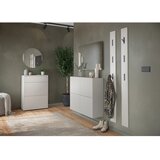 Germania Kremno bela stenska omarica v mat dekorju 97x79x27 cm Binetto – | Shoptok.si