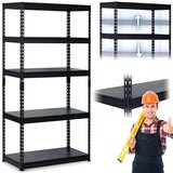 Janshop Kovinska skladiščna polica 183 x 90 x 45 cm Humberg HR-700 črna, (21951914) | Shoptok.si