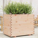 Maison Chic Vrtno cvetlično korito - Cvetlični Lonec 90x60x72,5 cm trdna borovina, (21789949) | Shoptok.si