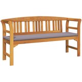  Klupa s ružama Prirodna 157 x 46 x 82,5 cm Čvrsto drvo akacije | Eponuda.ba